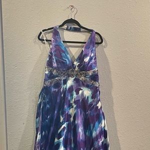 MASQUERADE Floor length gown.